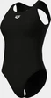 Купальник слитный для женщин Arena O BACK SWIMSUIT SOLID ONE PIEC черный, белый Женский 38 - изображение 6