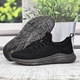 Кроссовки мужские Dago Style черные текстильные 45р (29,5 см) 6129 - изображение 6
