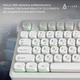 Клавиатура Ajazz AF98 USB UA White (AF98-W) - изображение 11