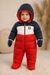 Дитячий зимовий комбінезонз Momo Bear на міху, 3 кольори, утеплений, на застібці р.9місяців, 77см - изображение 10