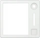 Ramka Glorious GMMK Numpad Top Frame E-White (GLO-ACC-NP-TF-EW) - obraz 1
