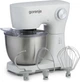 Кухонна машина Gorenje 800Вт, чаша-метал, корпус-пластик, насадок-3, білий - зображення 1