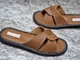 Шльопанці для жінок 41р 26 см шкіра - изображение 1
