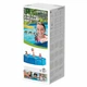 Каркасный круглый бассейн Intex 28202 Metal Frame, размером 305×76 см, 4485 л, с насосом и сливным клапаном, синий - изображение 2