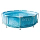 Круглый бассейн Intex 28206 NP, размером 305×76 см, 4485 л, с оцинкированным каркасом, синий - изображение 1
