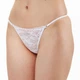 Трусики-стринги женские кружевные Felisiya Lingerie Белый 203-001/858 L - изображение 1