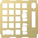 Накладка Glorious GMMK Numpad Brass Switch Plate (GLO-ACC-NP-SP-B) - зображення 1