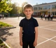 Футболка поло на кнопках 071045 для хлопчика синя 128 см. - зображення 6