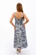Сарафан женский Where Uwear синий с принтом джунгли 347265_L - изображение 5