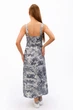 Сарафан женский Where Uwear синий миди с принтом 347264_S - изображение 5