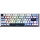 Клавіатура бездротова Ajazz AK680 Max (8+8K) Magnetic Switch White (AK680-M-BWD-A) ( білий, синій ) 19851 - изображение 1