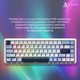 Клавіатура бездротова Ajazz AK680 Max (8+8K) Magnetic Switch White (AK680-M-BWD-A) ( білий, синій ) 19851 - изображение 9