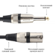Кабель 6.35mm TS to XLR Male 2м Stone ST-XLR653-2M - зображення 6