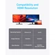 Концентратор USB-C 7-in-1 1xUSB-C PD100W + 2xHDMI + 4xUSB-A black Anker (A83740A2) - зображення 7