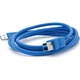 Кабель для принтера USB 3.0 AM/BM 1.5m blue Voltronic (YT-3.0AM\BM-1.5BL) - изображение 2