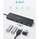 Концентратор USB-C to 4xUSB-A Anker (A8309G11) - зображення 2