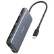 Концентратор USB-C 8-in-1 1xUSB-C PD100W + 1xHDMI + 2xUSB-A + 1xUSB-C 10Gbps + 1xRJ45 + SD black Anker (A83830A2) - зображення 1