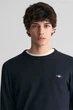 Чоловічий темно-синій джемпер CLAIC COTTON C-NECK Gant XXL 8030561 - изображение 4