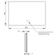 Зеркало Qtap Taurus (TA2) 800×600 мм с LED-подсветкой Touch, с антизапотеванием, с диммером, рег. темп. цвета (3000-6500K) QTTAU8006004895 - изображение 2