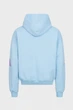 Чоловіче блакитне худі Oversized Multi Logo H GOTS Preach S 206270 - зображення 8