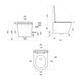 Унитаз подвесной Qtap Scorpio ML Ultra Quiet 490×365×325 мм, с сиденьем Soft-close MagLock, White QTSCOML26W49622 - изображение 2