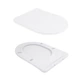 Унитаз подвесной Qtap Scorpio безободковый Ultra Quiet с сиденьем Soft-close QT14332380AW - изображение 9