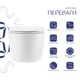 Унітаз підвісний Qtap Taurus безободковий з сидінням Soft-close QTTAU26W45428 - зображення 3