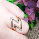 Кольцо Xuping Jewelry размеры:17 медицинское золото позолота 18К 8471 - изображение 4
