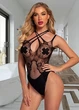 Боді “Silky Net” XS–L чорний - зображення 3