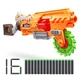 Скорострельный бластер X-Shot Insanity Horrorfire Doomsday (16 патронов) - изображение 3