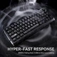 Магнитная клавиатура Attack Shark R68 HE Ice White Forged Carbon, 65%, Hall Effect, Rapid Trigger, 8000 Гц опроса, RGB - изображение 6