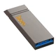 Флеш-накопитель USB 3.2 128GB влагозащищенный ударопрочный металлический Hoco UD13 Clever серый - изображение 7