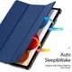Чехол Dux Ducis Domo для Xiaomi Redmi Pad SE 11 дюймов защитный чехол-книжка с функцией подставки синего цвета - изображение 7