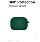 Футляр силіконовий чохол Samsung Buds FE Buds 2 Buds 2 Pro Buds Live захисний зелений 55.Pine green - зображення 4