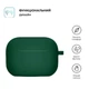 Футляр силіконовий чохол Samsung Buds FE Buds 2 Buds 2 Pro Buds Live захисний зелений 55.Pine green - зображення 5