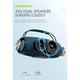 Портативная Bluetooth колонка 35 Вт 4400 мАч USB AUX IPX6 черный Hopestar H53 - изображение 8