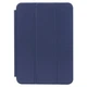 Чехол Smart Case для iPad Mini 2024 6 2021 защитный аксессуар из экокожи с функцией подставки темно-синий - изображение 1