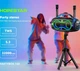 Портативна Bluetooth колонка 400 Вт 6 9 кг з RGB підсвічуванням для вечірок Hopestar Party 168 чорна - зображення 4
