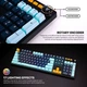 Клавіатура Fantech ATOM107S MK893S MIZU механічна ігрова з RGB підсвічуванням та Blue Switch для геймерів та стримерів - зображення 8