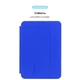 Чехол Smart Case для iPad mini 2024 и 6 2021 защитный аксессуар с экокожи с функцией подставки цвет синий - изображение 8