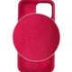 Чехол силиконовый Silicone Case для iPhone 11 Pro с микрофиброй внутри защитный красный Garnet - зображення 3
