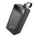 Power Bank Hoco J123C 60000 мАг з 6 USB портами та LED-дисплеєм для швидкої зарядки смартфонів та планшетів - зображення 1