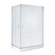 Душевая кабина Lidz Wawel SC100x80.SAT.LOW.FR, стекло Frost 5 мм + Lidz Душевой поддон KAPIELKA ST100x80х14 - изображение 1