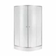Душевая кабина Lidz Latwa SC80x80.SAT.LOW.FR, стекло Frost 4 мм + Lidz Душевой поддон KAPIELKA ST80x80x15 - изображение 1