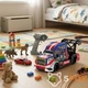 Радиоуправляемая машинка дрифтовая 4WD RACING TRUCK 24см. с LED подсветкой полноприводная для дрифта и гонок YD-898-BRW - изображение 3