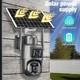 4G камера видеонаблюдения Guudgo EXF-QS6-B4L4QE на солнечной панели, двойная линза, 8МП со встроенным аккумулятором 8000mAh - изображение 6