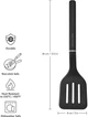 Лопатка с прорезями KitchenAid Classic 34 см черная (KHH002OHOBEG) - изображение 5