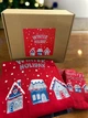 Чоловічий подарунковий набір бокс Winter Holiday для нього (піжама+шкарпетки) COSY M Червоний (cosy4820938) - зображення 3