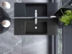 Раковина, умивальник підвісний Status Leroy 120 Black - зображення 2