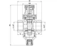 Редуктор тиску води Thermo Alliance Standart 1/2" (1–6 бар), з манометром, поршневий, SF241W15 - зображення 2